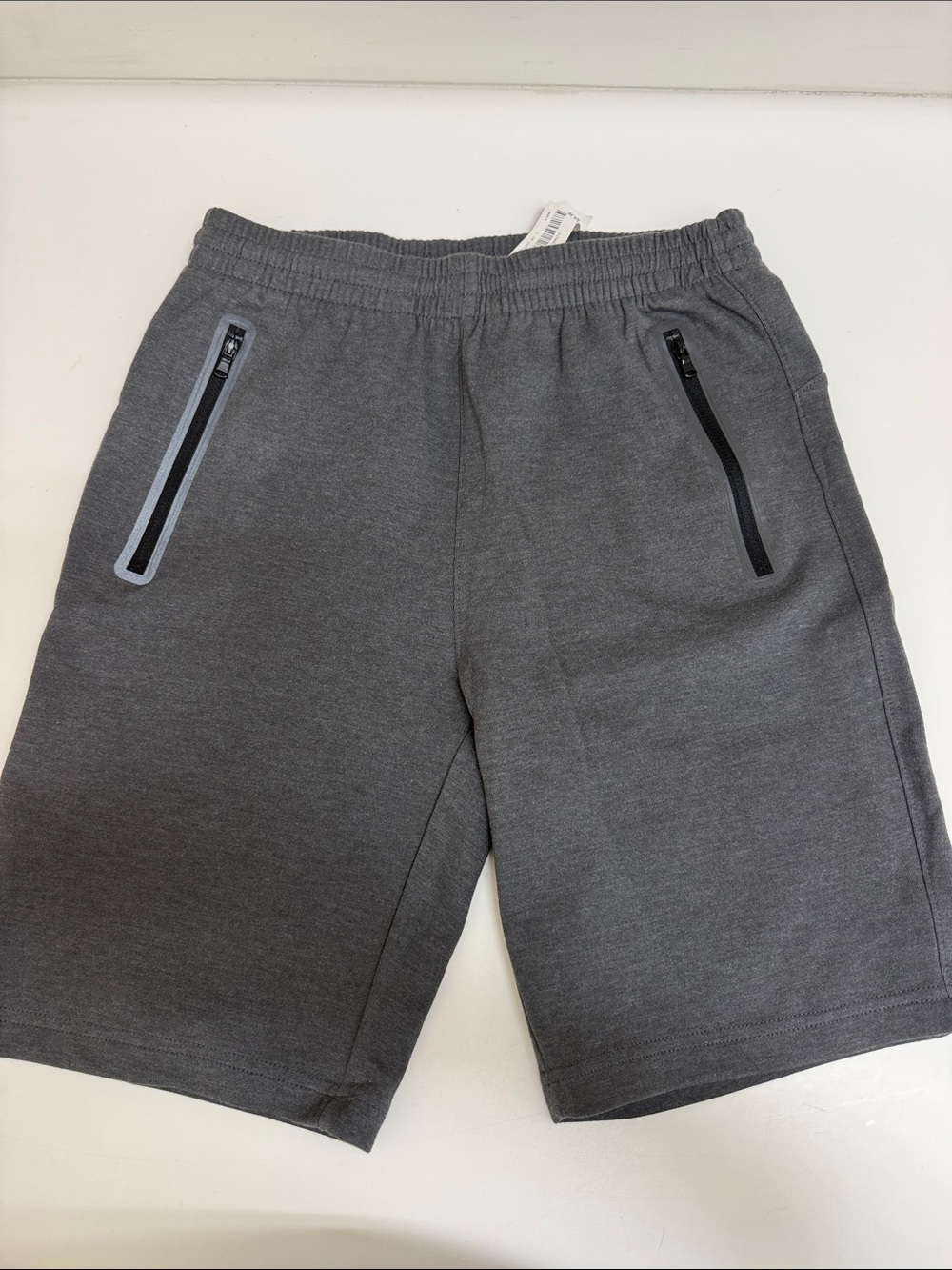 NWT Boys Gray Performance Knit Shorts